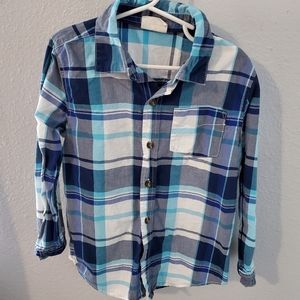 5 Small Boy Long Sleeve Button Down Shirts